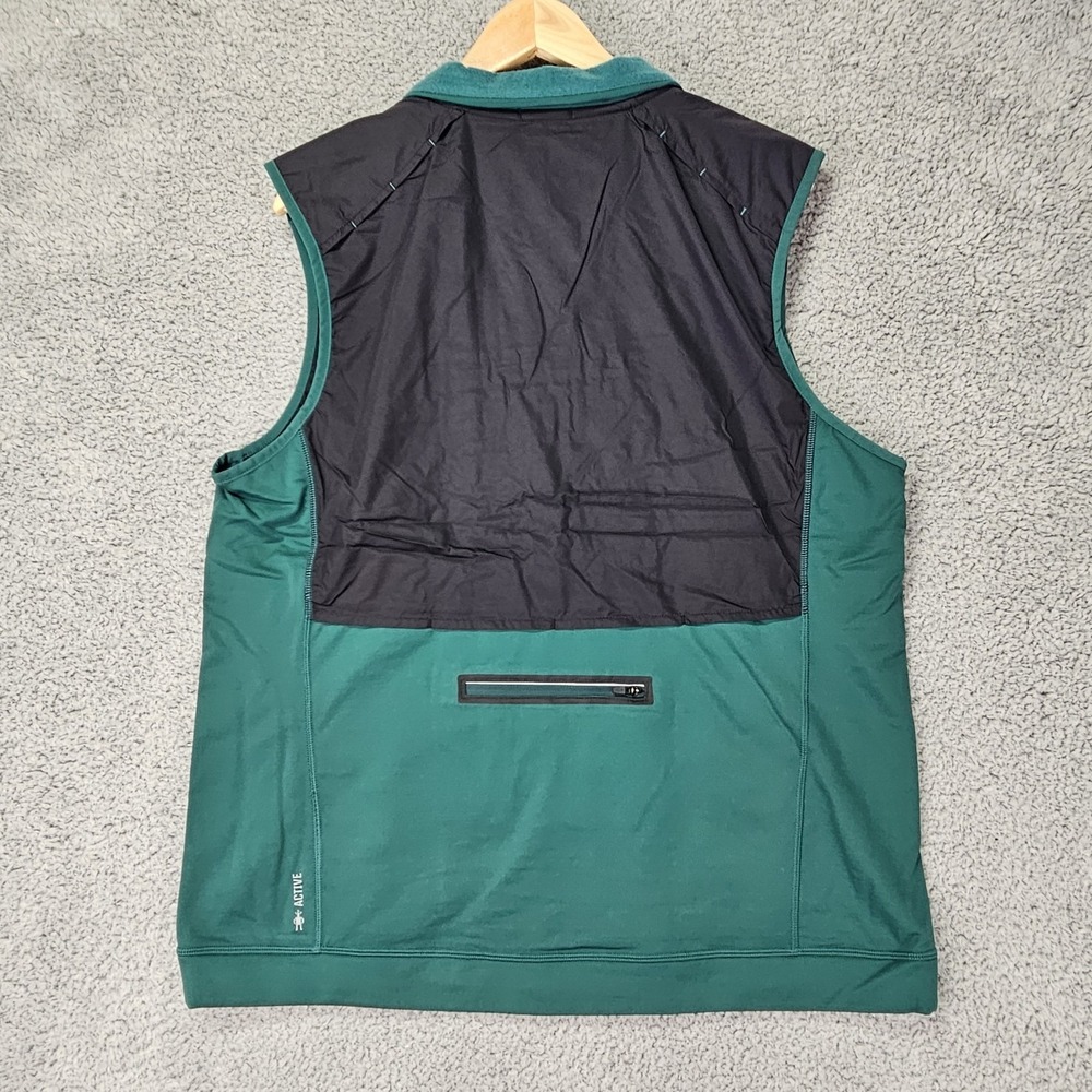 SmartWool Smartloft Wind Vest Men's Merino Wool Blend Vest Evergreen L - Picture 6 of 16